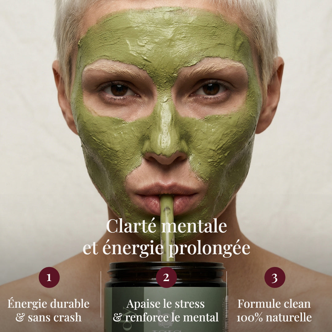 POWERFUL MATCHA, vitality & concentration