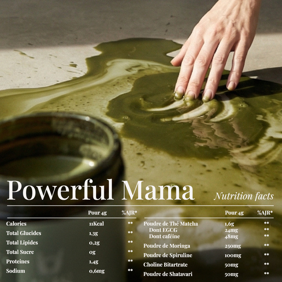 POWERFUL MATCHA, vitality & concentration