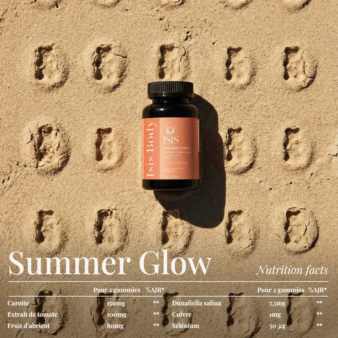 SUMMER GLOW, sun preparation