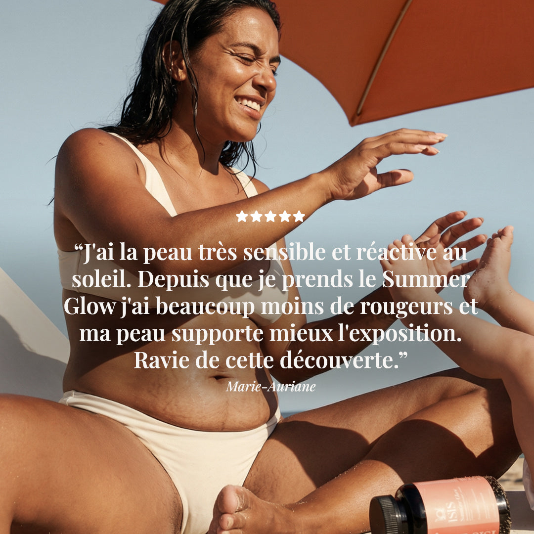 SUMMER GLOW, sun preparation