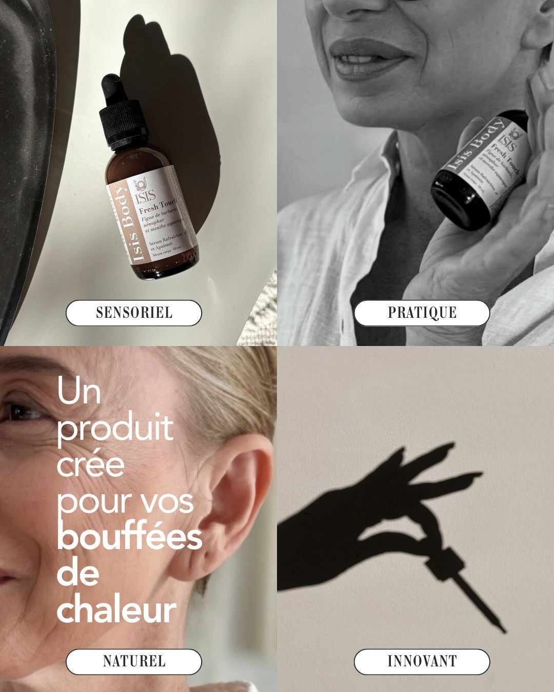 Fresh Touch, sérum fraîcheur ménopause