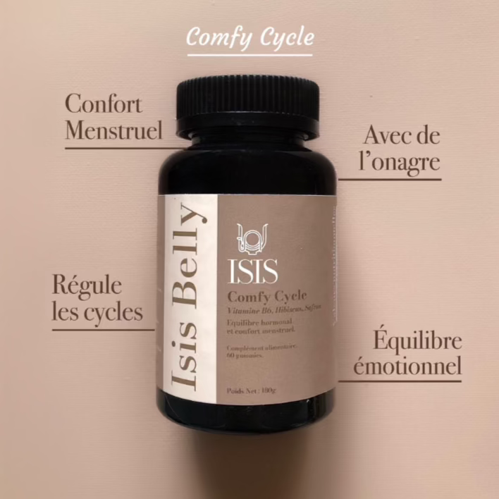 COMFY CYCLE, régulation & confort cycle menstruel